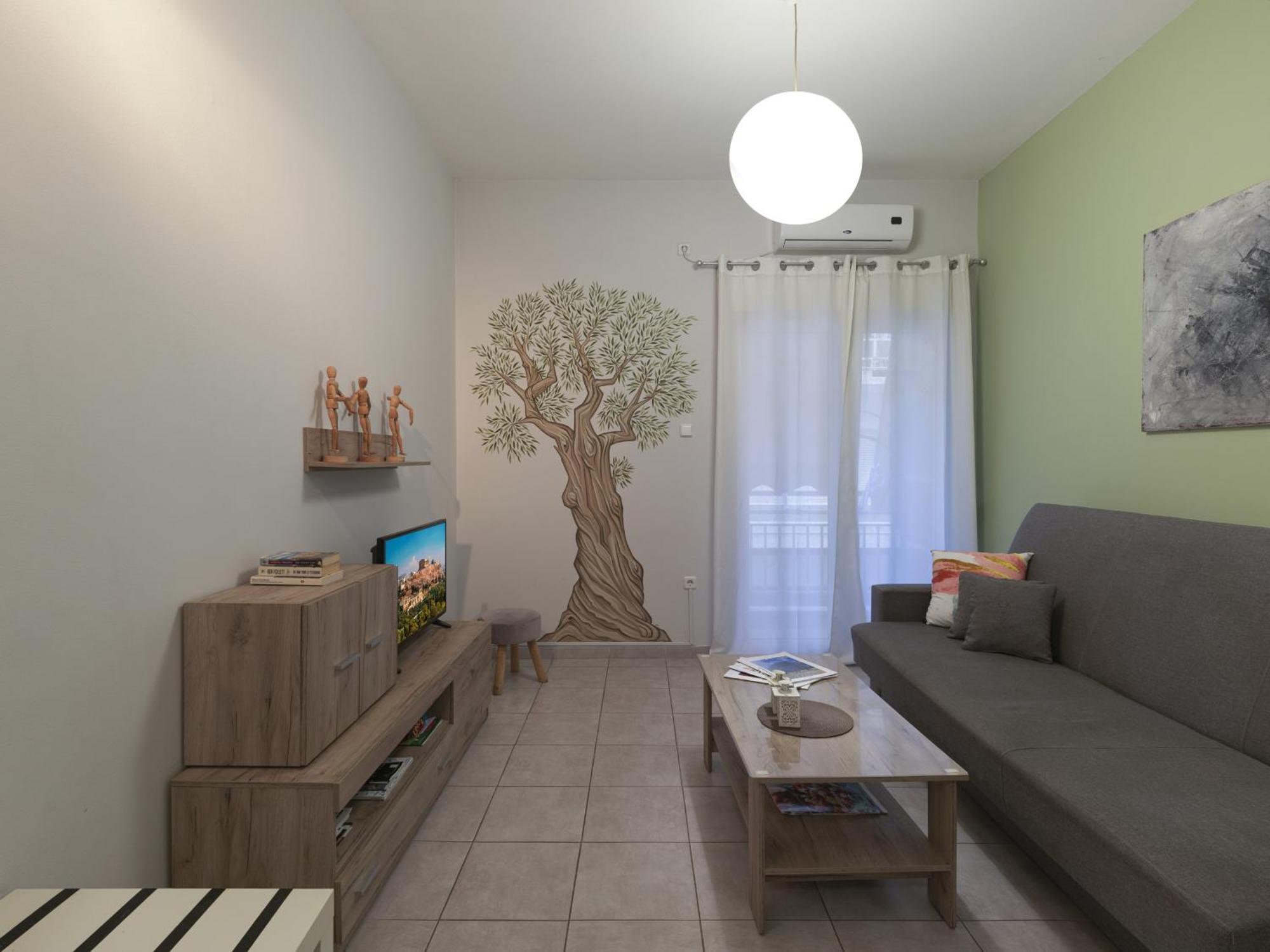 Апартаменти Cozy Athenian One Bd, Pistachio Charm Екстер'єр фото